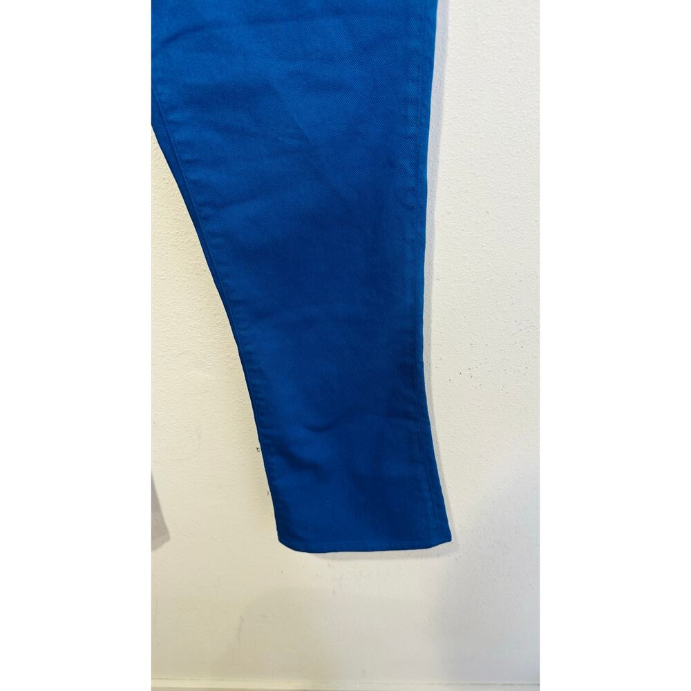 DEPARTMENT FIVE Royal Blue Straight Leg Denim 98% Cotton Jeans size 27 NWT - Picture 6 of 11